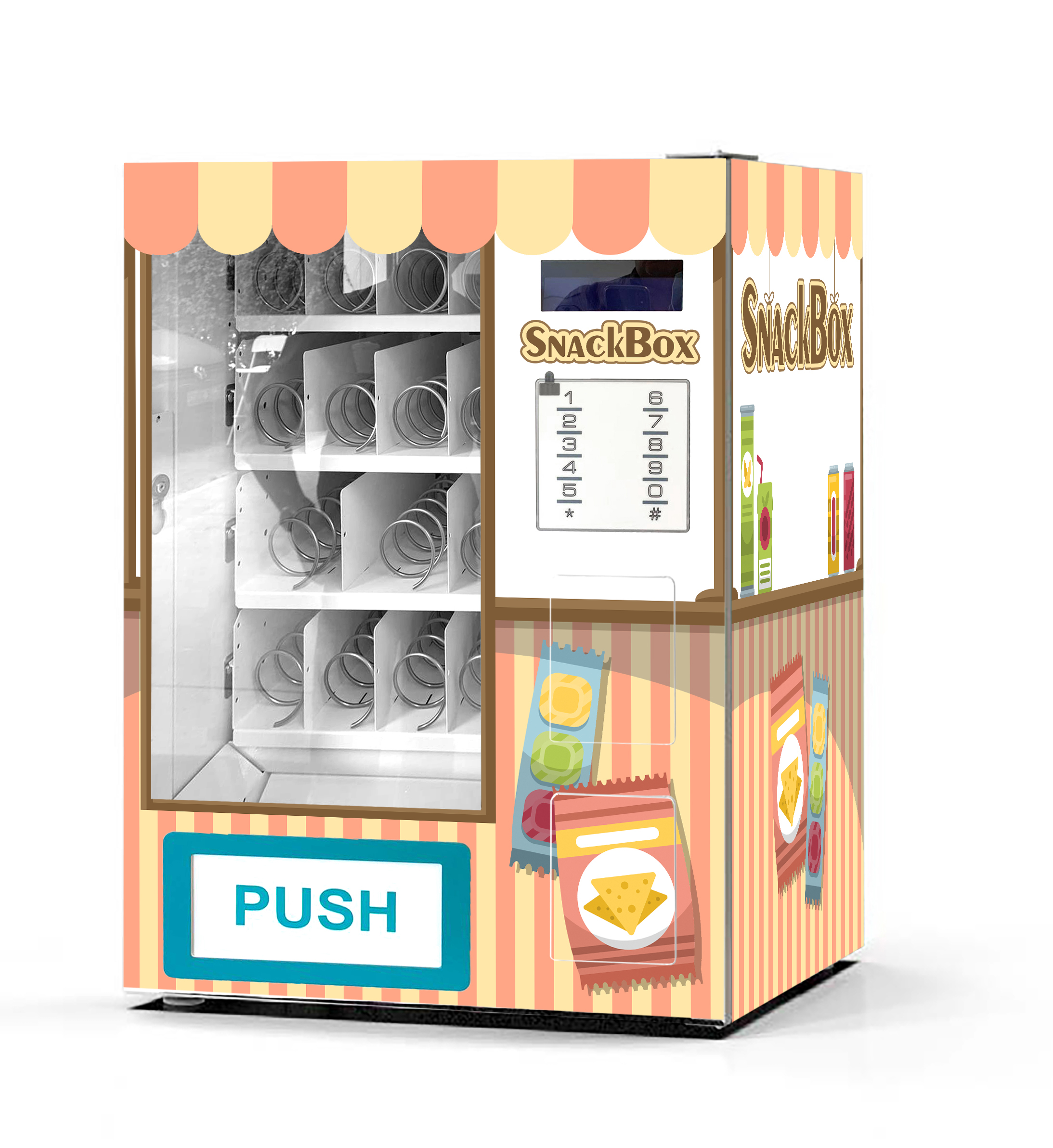 Low-Budget Snackautomat Getränkeautomat für nur 4999€ - NEU